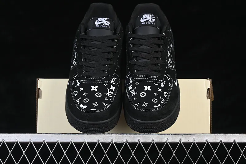 All categories Nk Air Force 1 Air Force series Nk Air Force 1 Low Air Force low top Nike Air Force 1'07 Low LV joint black Air Force 1 low top casual sneakers SS1979-001